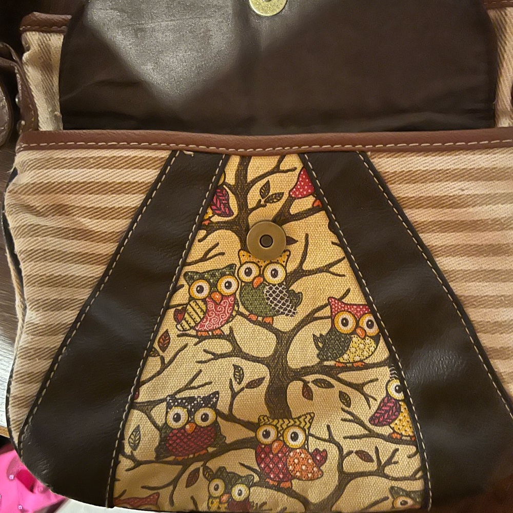 Small owl purse